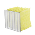 New Pocket Bag Filter F6 F7 F8 F9 H10 HVAC Air Filter Element Synthetic Fiber 12*12 12*24 24*24 Inches Size High Efficiency 1m