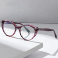 Jiuling Eyewear Vintage Cat Eye Custom Hand Made Acetate Frame Spectacles High End Blue Light Blocking Glasses Frame Eyeglass