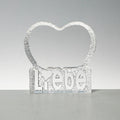 Crystal Photo Personalized Gifts with Your Own Photo Engraved  Crystal Picture Customized Gift for Birthday Valentine's Day