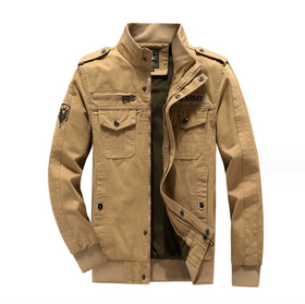 Men's Jacket Jacket Spring and Autumn Cotton Jacket