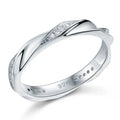 Jewelry Manufacturers Simple 925 Sterling Silver Jewelry Wholesale Engagement Ring for Women Nature Engagement Ring