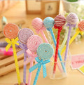 Kawaii Lollipop Ballpoint Pen Kawaii Novelty Ball Point Pens for Kids Gifts School Office Stationery Supplies
