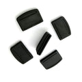 Factory Price Webbing Cord End PVC/PU Strap End Clip Plastic Tail Clip Ribbon Sewing Closure Buckle