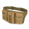Outdoor Gear Durable Tactical Fanny Packs OD Practical Carrying Tactical Waist Bag Green Molle Bag