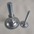 Adjustable Gold Metal Industrial Material Handling Equipment Parts Leveling Feet for Dining Chair Machine PP+Steel Living Room