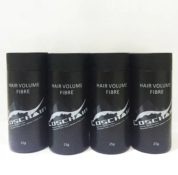 COSCHAIN Super Thickening Keratin Powder 25g Fullness Builder Volumizer Gray White Hair Cover Concentration Hair Treatment