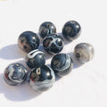 Wholesale Cheap Price Agate Ball Natural Crystal Black Sardonyx Spheres for Healing