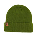 Wholesale Knitted Hat Women Custom logo Beanies With Leather Label