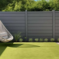 Outdoor Modern Wpc Plastic Wood Composite Not Vinyl Decorative Privacy Fence Panels