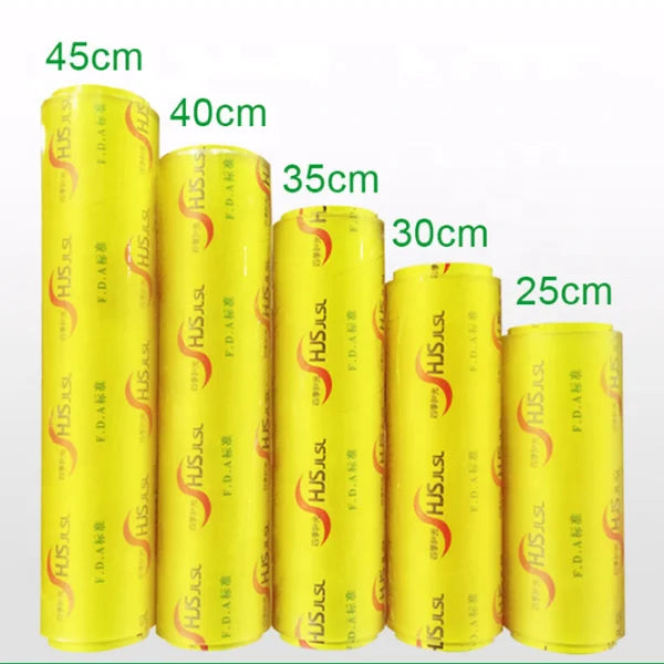 Professional Manufacturer Food Grade PVC Strech Cling Film Jumbo Roll