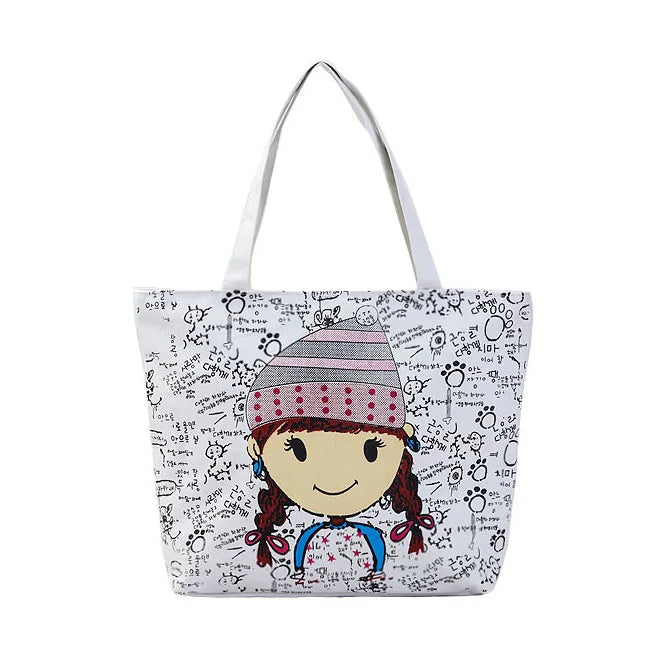 High Quality Wholesale Reusable Linen Grocery Tote Bags Digital Color Printed Foldable Canvas Bag