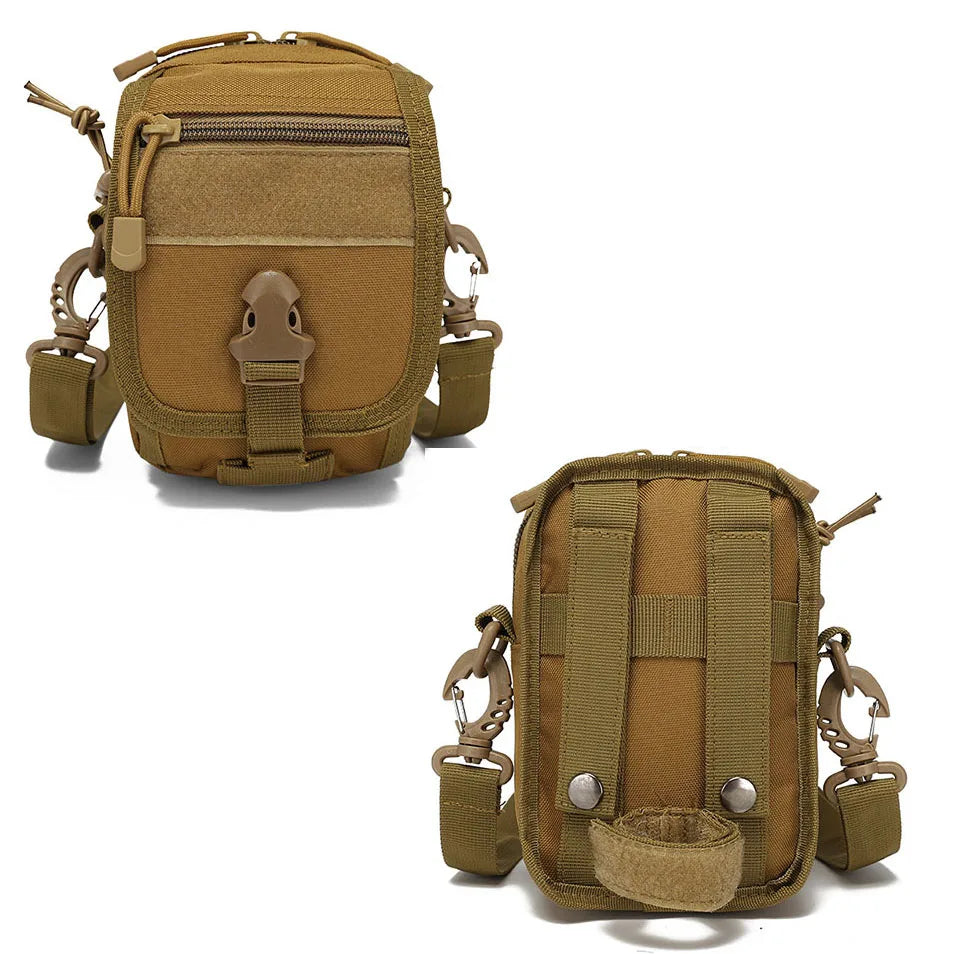 CS-095  Outdoor Tactical Backpack Backpack Rucksacks Oxford Ppuch Bag Camping Hiking Tactical Pouch Bag