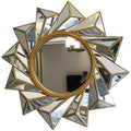 100*100cm European Art Bath Mirror Glass Splicing Decorative Mirror Wall Hanging Background Wall Restaurant Mirror