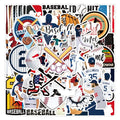 50Pcs Hot Baseball Sport Graffiti Paper Decals Stickers for Boy Athletics Bottles Skateboard Luggage Laptop Stickers