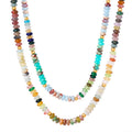 Hot Fashion Trend Beads Stainless Steel 18K Gold Plated Metallic Jewelry Necklaces for Women