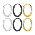 Promotion European American Fashion Stainless Steel Open Earrings Geometric New Classic Design Factory Direct Sales Jewelry