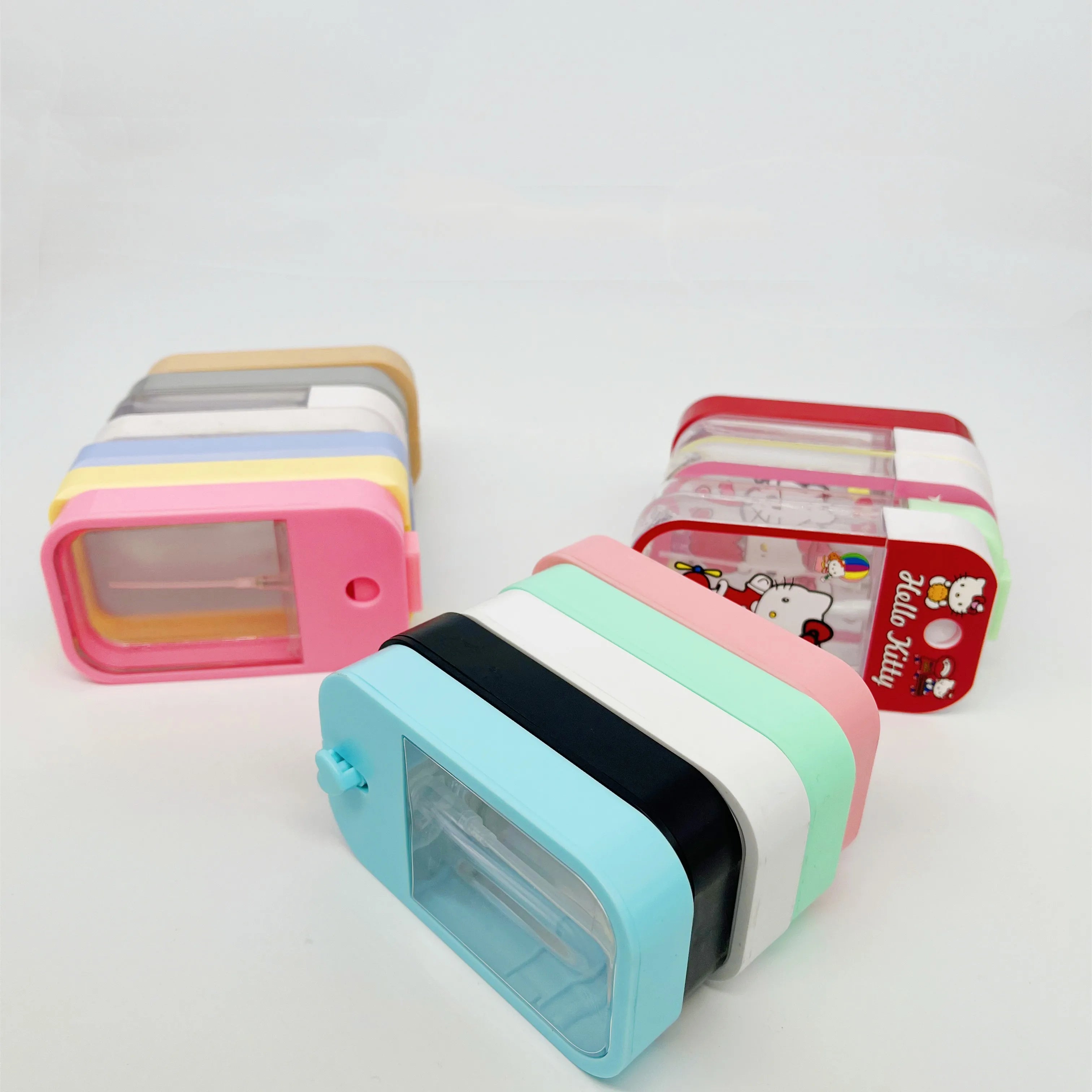 Fashionable Design Small 38ml 45ml Refillable Hand Sanitizer Credit Card Spray Pocket Style Spray Bottle Screen Printing