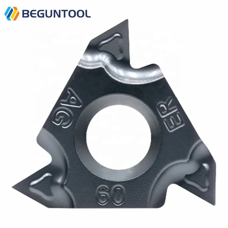 High Quality Indexable Cutting CNC External Turning Tool Carbide Grooving Inserts 16ER 16IR