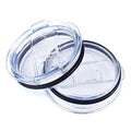 BPA Free 20oz/30oz Tumbler Replacement Lids Double Hole Spill Proof and Splash Resistant Lid Straw Friendly Cup Lid