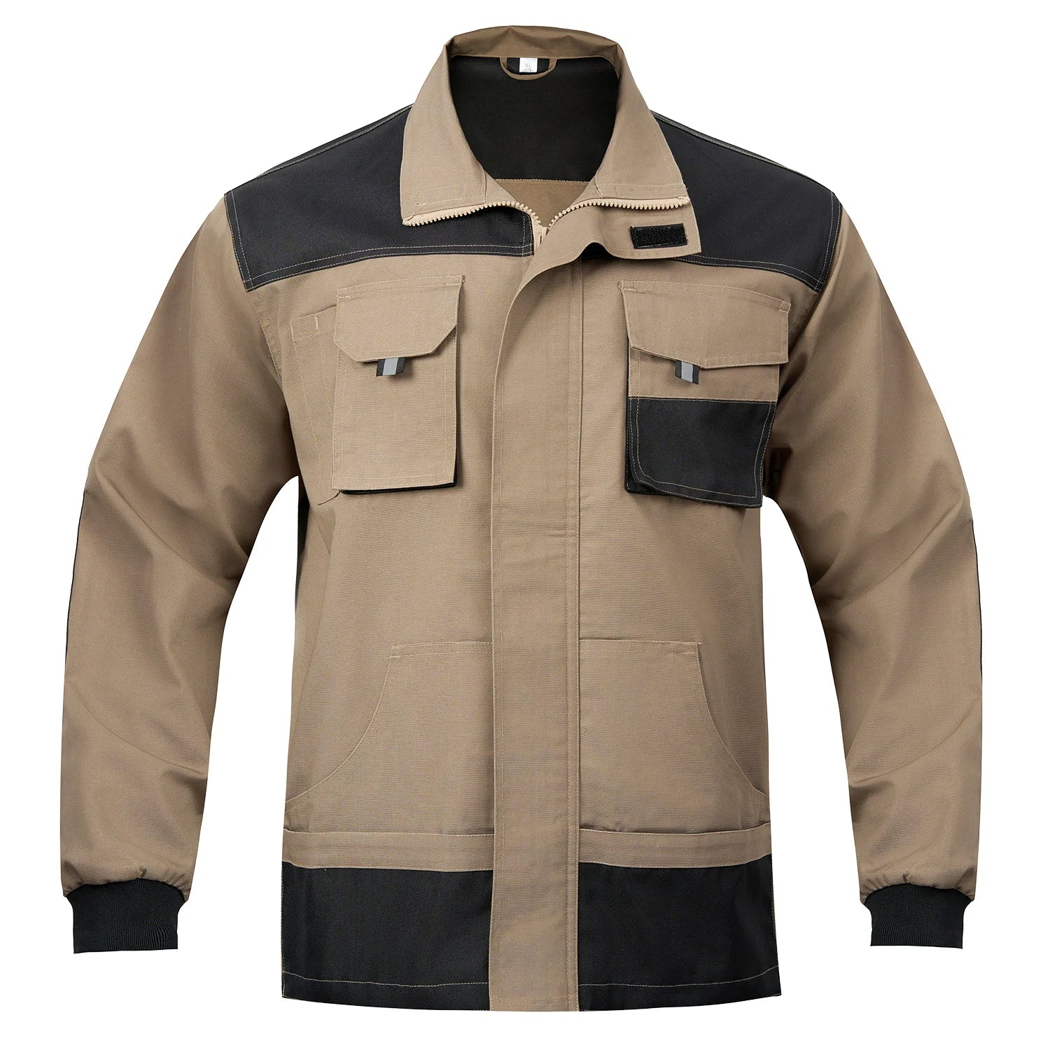 Custom Men's Industrial Building Electrician Work Clothes Plus Size Long Sleeve Outfit Breathable Cotton Suit Fashion Workwear