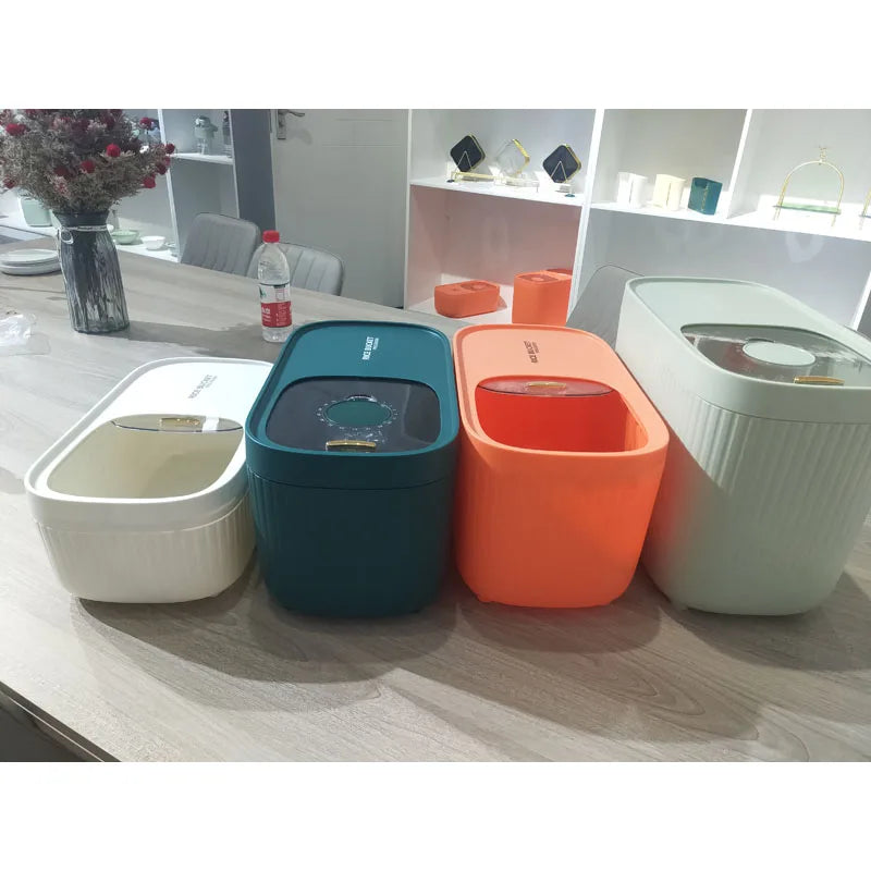 Plastic Storage Box Kitchen Rice Storage Box Rice Container 10kg Kitchen Storage Box Rice Cylinder