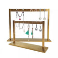 New Design Metal Earrings Display Rack Luxury Jewelry Earrings Display Props for Jewelry showcase