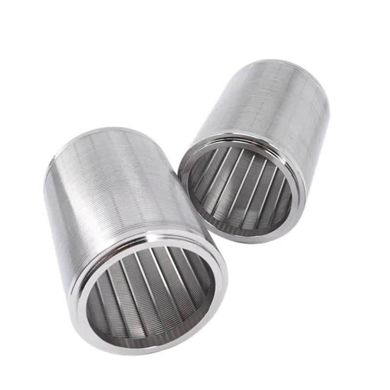 LIANDA New SS316L Stainless Steel Cartridge 50 Micron Wedge Wire Johnson Screen Filter ISO9001 Certified Diameter 25mm Beverage