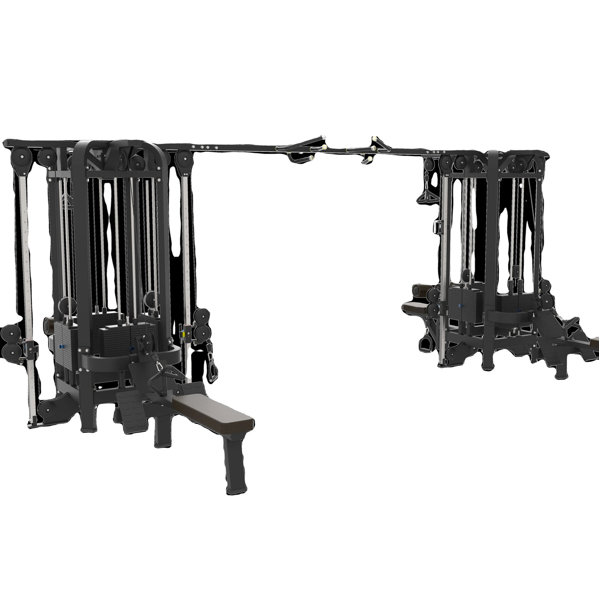 Professional Fitness EquipmentMulti Station/Cable Multi-Jungle 8 Station MegaBDM