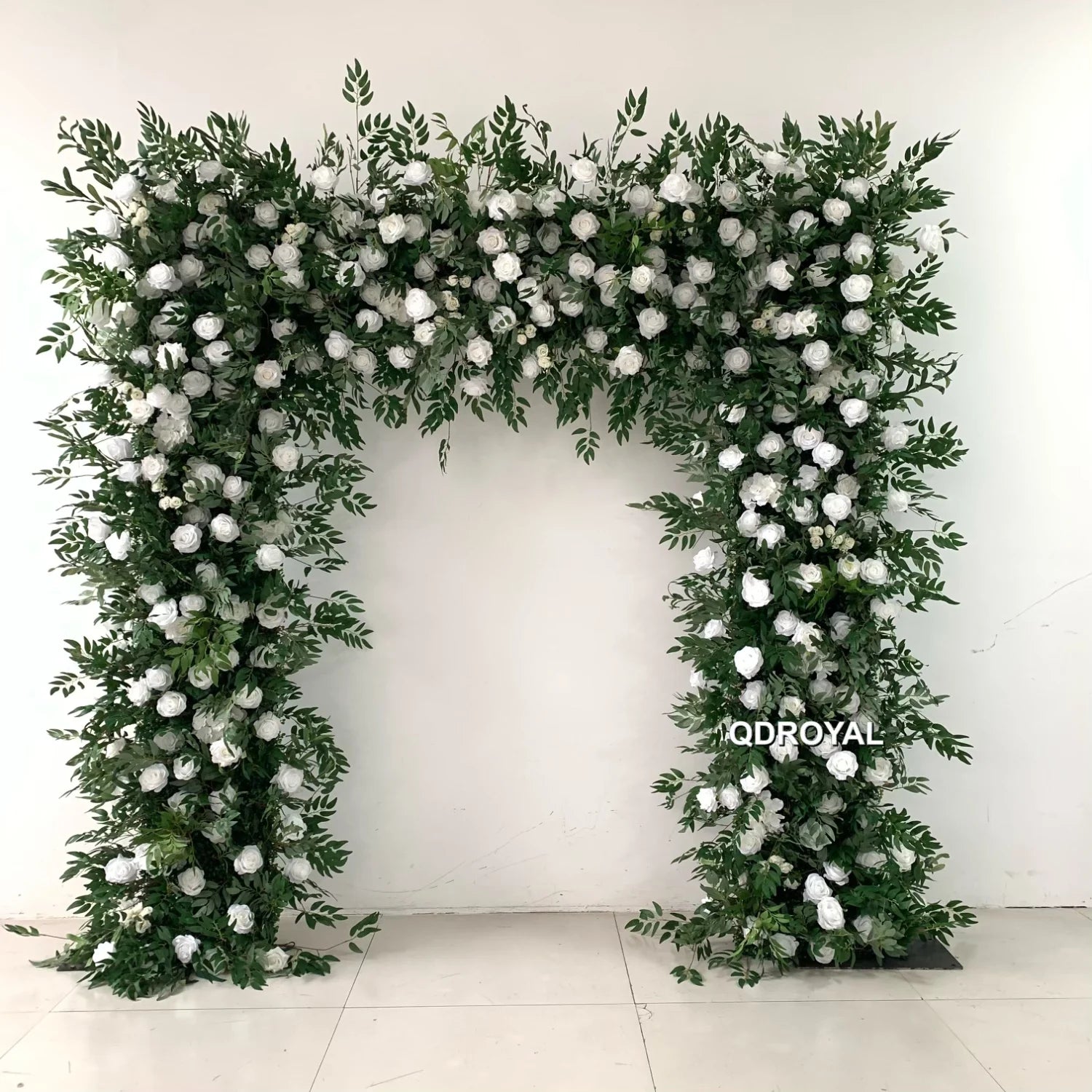 Wholesale Wedding Props Decor Flower Arch with Artificial Flowers for Wedding Valentine's Day New Year Events Parties