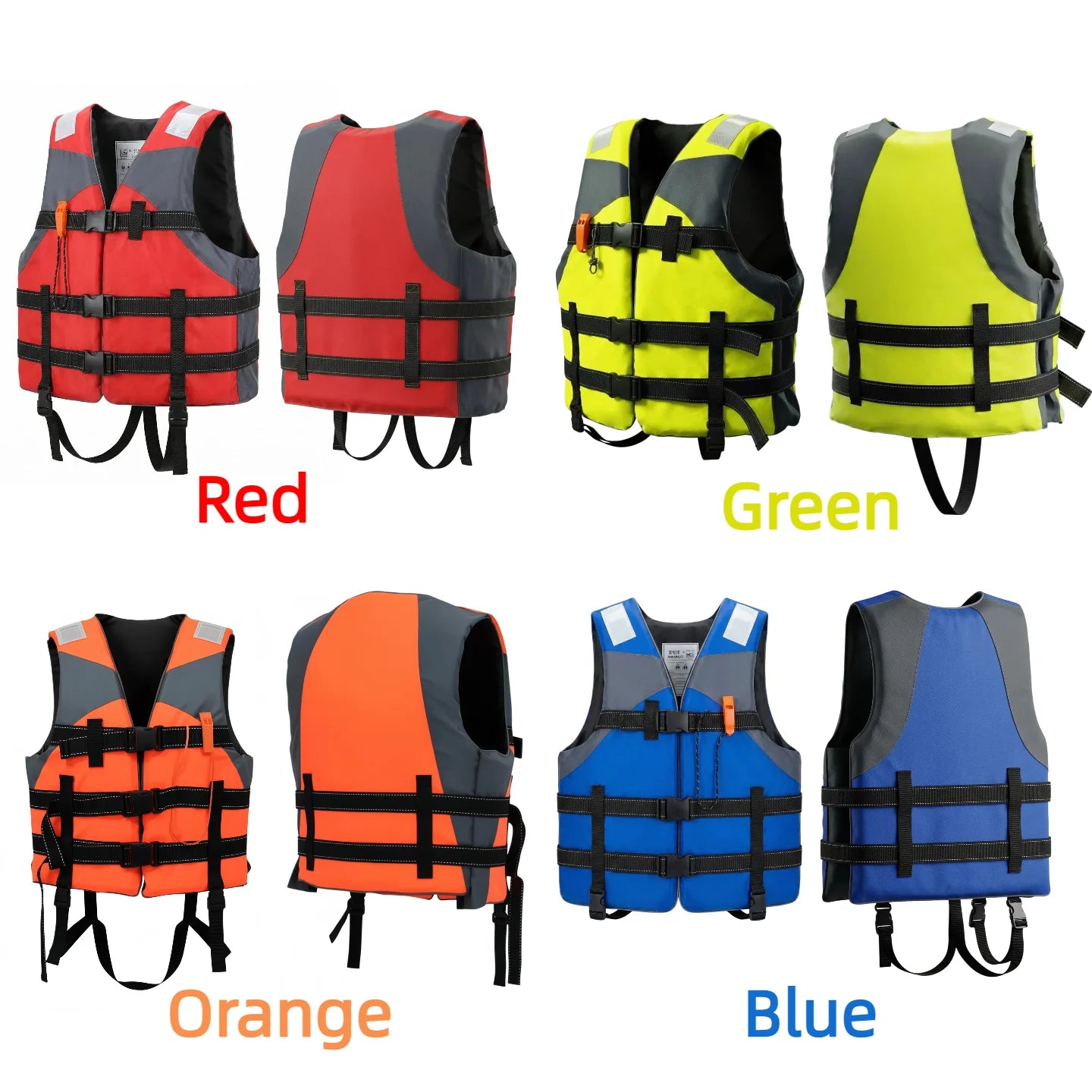 NiuFuRui Lightweight Personalized Life Vest 75N Buoyancy Oxford Material for Watersports Customizable Life Saving Jackets