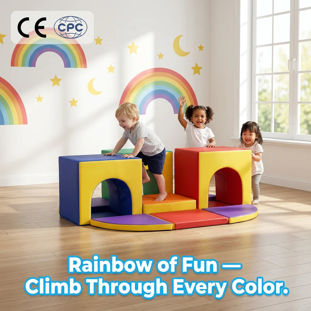 Pediatrician Approved Soft Foam Play Blocks Safe Freedom Soft Foam Play Blocks for Toddlers Ce Cpc Safe Seating Indoor Gym