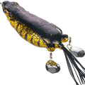 Frog Lure 25g/90mm Frog Soft Bait Double Hooks Sequins Colorful Silk 5 Colors Artificial Bait Simulation Frogs Bait