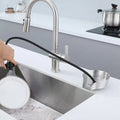Customizable Pull Out Glass Rinser 304 Stainless Steel Silver Cleaner Automat Cup bar Accessories Glass Washer