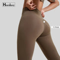New High Waisted V Shape Yoga Pants Work Out Clothing Gym Fitness Tummy Control Leggings Sports Wear for Women