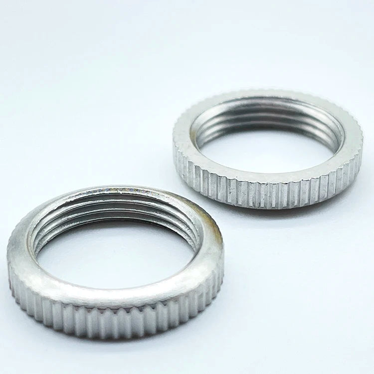 Customized Stainless Steel Brass Knurled Fine Thread Nut