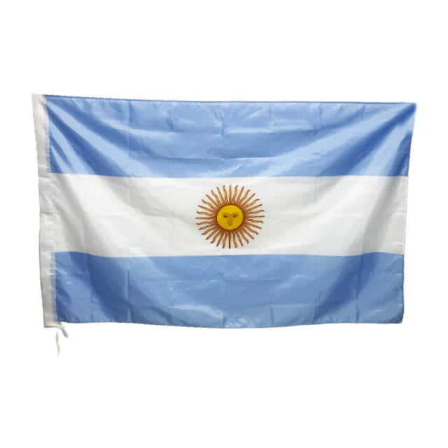100D Polyester Wholesale Decorative 3x5ft 90x150cm Argentina Flag National Flags Banners
