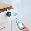 Furniture Locker Black No Opening Induction App Hidden Fingerprint Drawer Intelligent Cabinet Door Lock Digital Smart Electronic