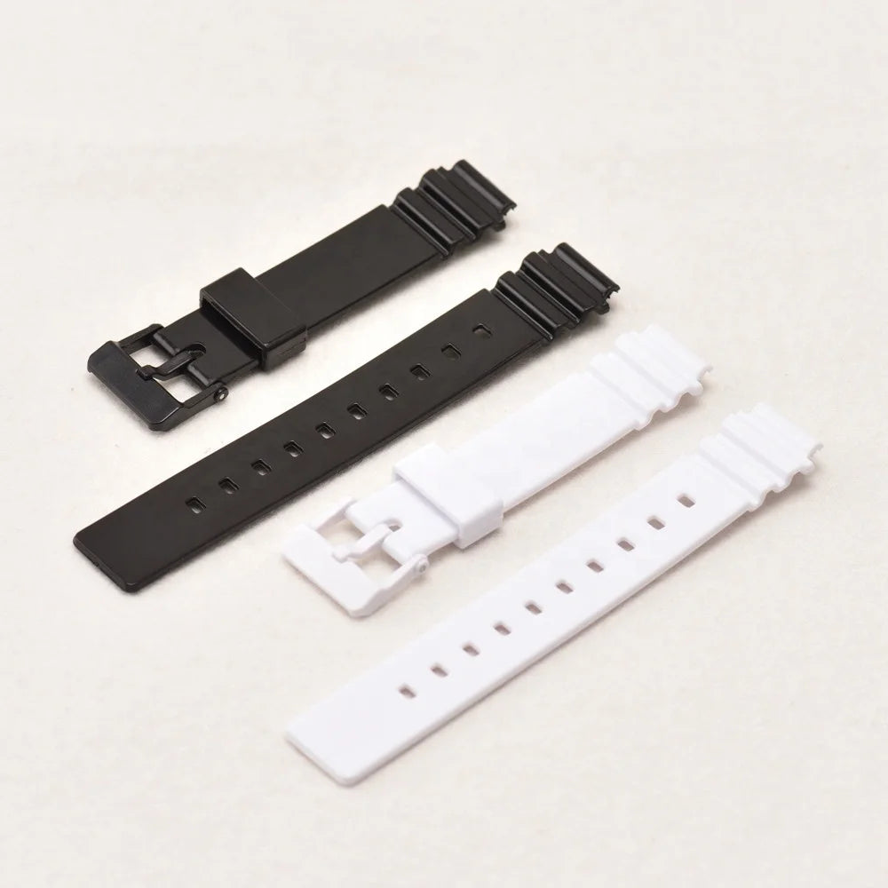 14mm Women Replacement Resin Watch Bands Straps for Casio LRW-200H Correa De Reloj Rubber Watch Strap