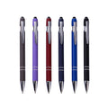 GemFully Hot Selling Products Usa Ballpen School Custom Color Active Stylus Aluminium Ballpoint Pen with logo