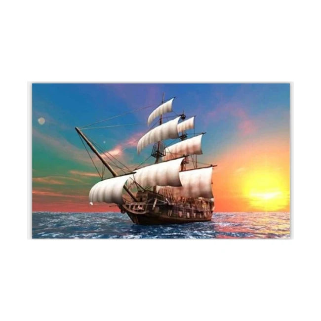 Chenistory DZDP778 Wholesale Full Drill Resin DIY Short Lint Diamond Paintings Diamond Art 5d Diamond Painting Kits for Artwork