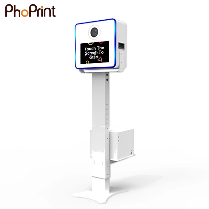 Factory Price Portable LED Light Touch Screen Photo Booth for Events