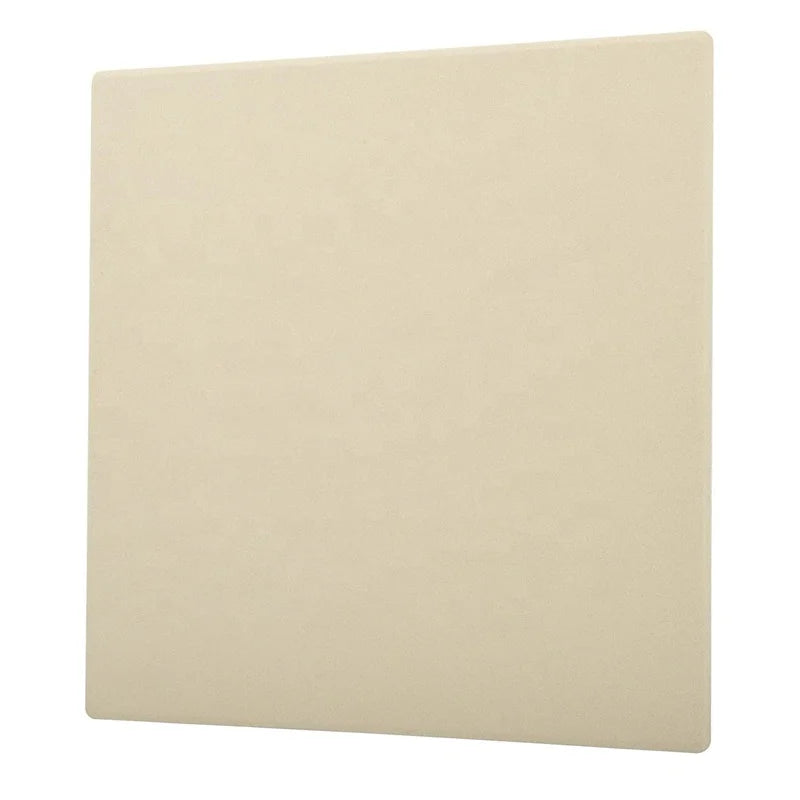 Hot Sale 12 Inch Cordierite Ceramic Pizza Stone Baking Refractory Heat Resistant Square Shape Sustainable Pizza Oven