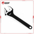 Adjustable 4-Piece Wrench Set 6" 12" Sizes Corrosion Resistant Black Oxide Finish Carbon Steel Industrial Grade Jaw Capacity OEM
