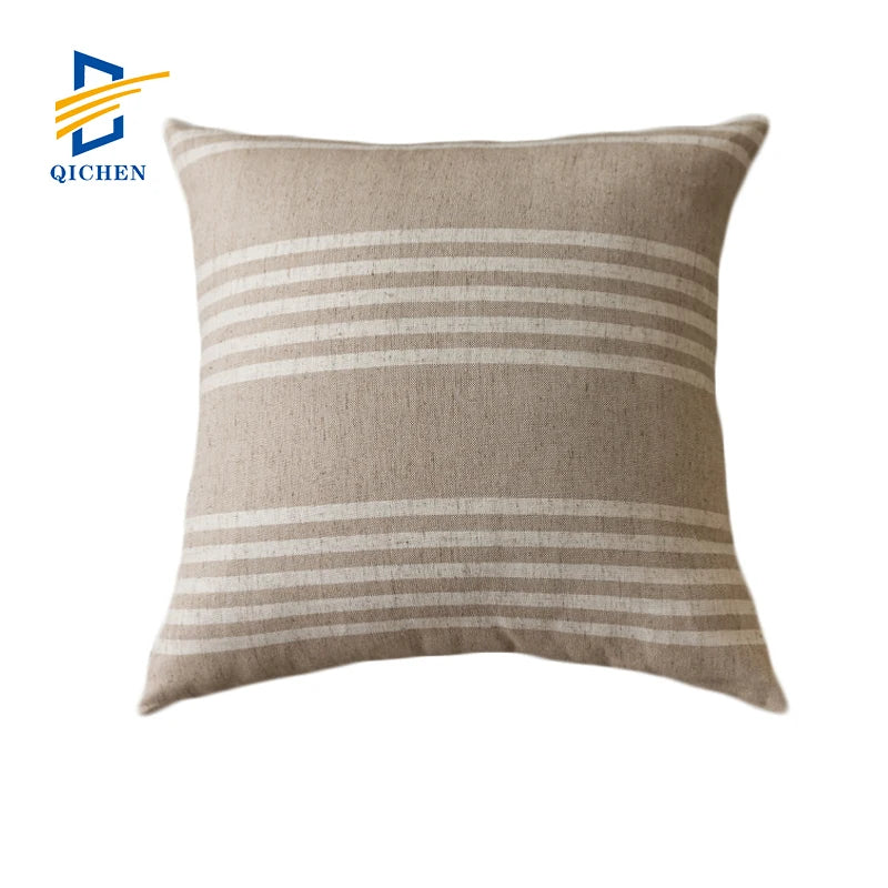 Innermor Modern Luxury Boho Style Floral Heated Cotton Decorative Throw Pillow Customizable Removable & Washable Pillow Case