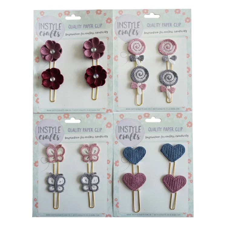 Promotional Gift Stationery Custom Different Animal Shapes Sizes Creative Hollowed Metal Paper Clips