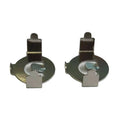 Wholesale Double-Layer Cr1220 Battery Holders Phosphor Copper Nickel Plated Sheet Metal Fabrication Punching Process H1061-1