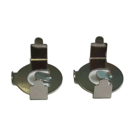 Wholesale Double-Layer Cr1220 Battery Holders Phosphor Copper Nickel Plated Sheet Metal Fabrication Punching Process H1061-1