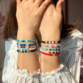 Europe and the United States Cross-border New Hand-woven Rice Bead Bracelet Miyuki Charms Bracelets