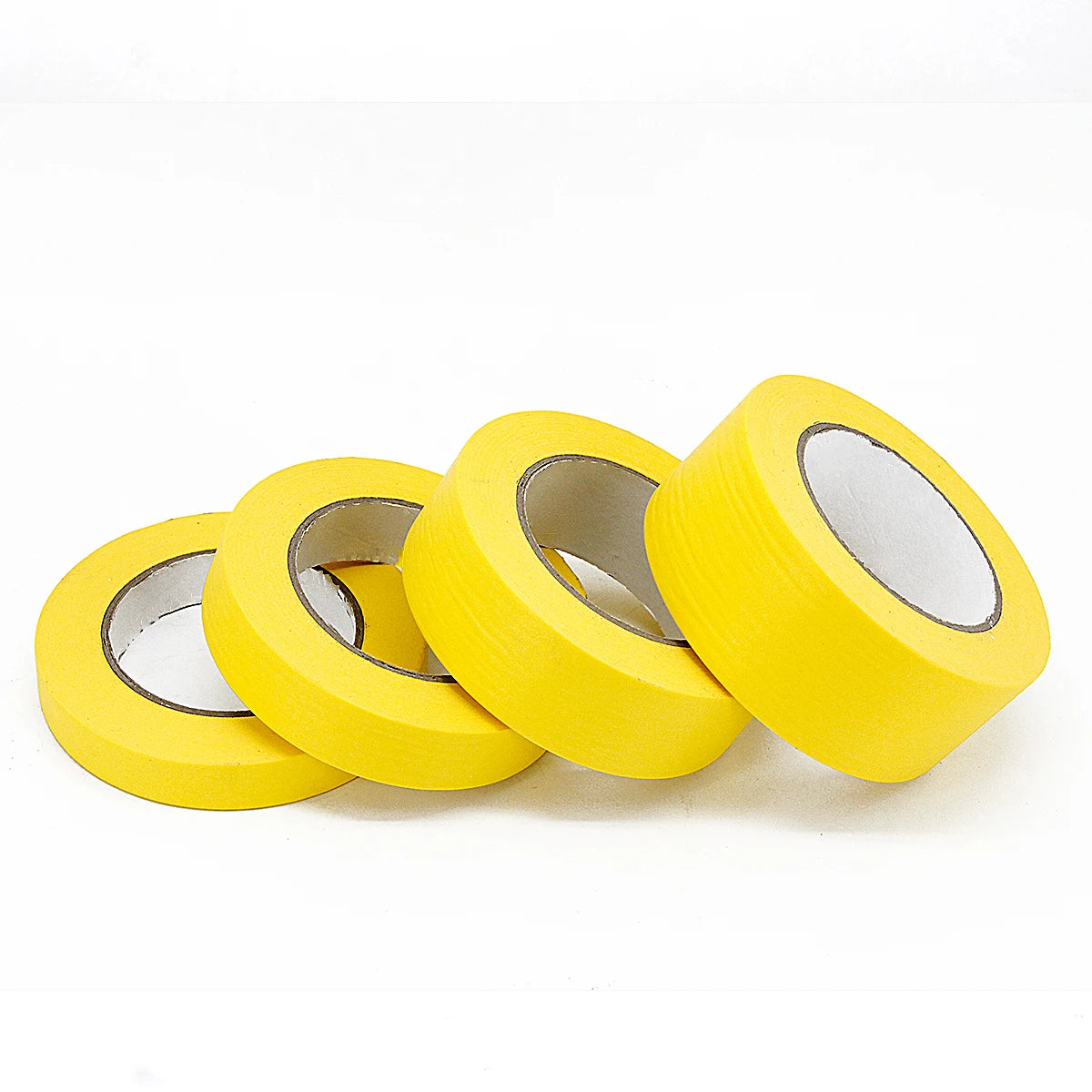 Yellow High Temperature Resistant Masking Tape for Automobile