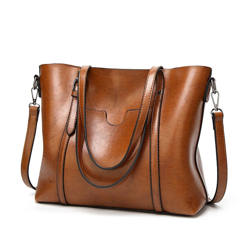 Wholesale Women's Bohemian Style Tote Bag Fashioned Handbag Zipper Closure Polyester Lining Waterproof PU Material New Design
